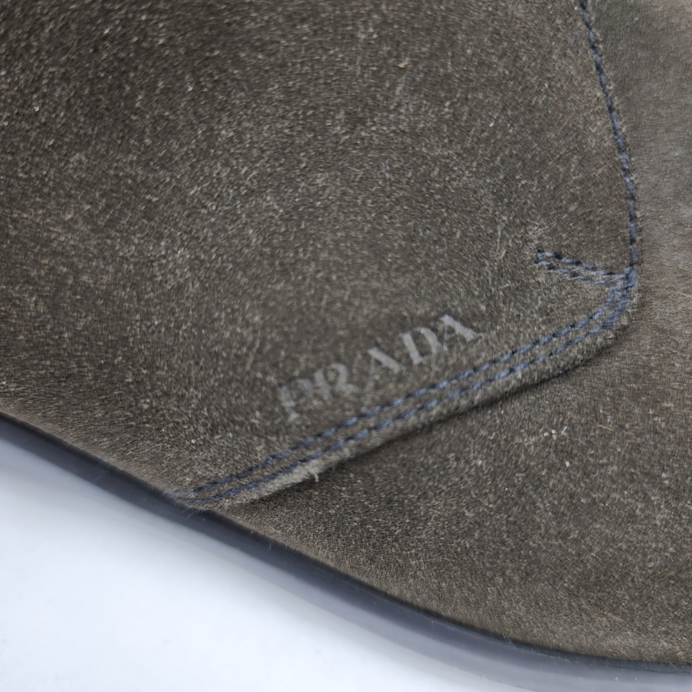 Prada Men's Brown Suede Chukka Boots Shoes Prada Size 9 US size 10 - Picture 5 of 8
